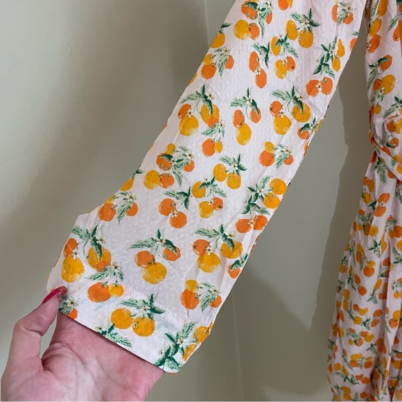 Intimately Free People Worth It GrapeFruit Print Robe, Size S, NWT - Picture 7 of 13